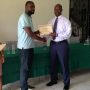 Representative being awarded a Certificate of Participation (1)
