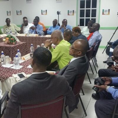 Section of the audience