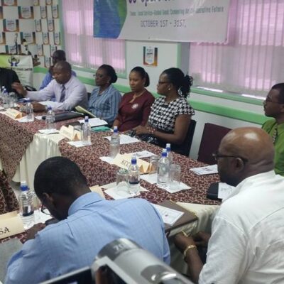 Section of the audience