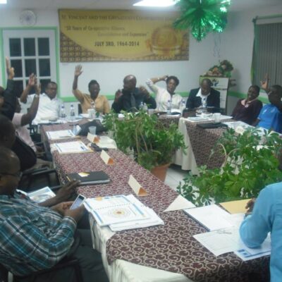 Elections process taking place.