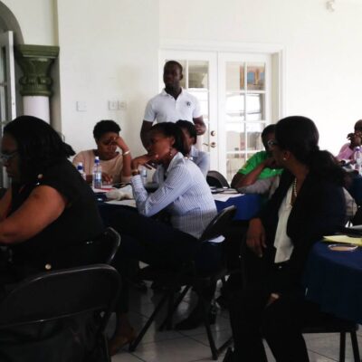 Fellow Co-operator makes a contribution to the morning’s discussion (3)