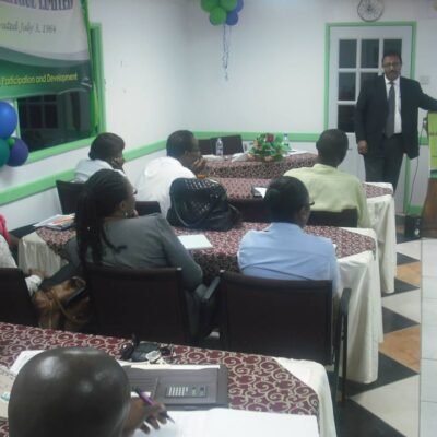 Mr. Kirk Da Silva - Partner KDLT Chartered Certified Accountants, addressing the audience (2)