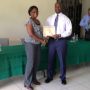 Representative being awarded a Certificate of Participation (2)