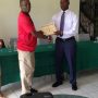 Representative being awarded a Certificate of Participation (6)