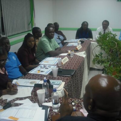 Section of the Meeting during the elections process