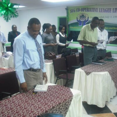 Section of the audience